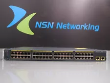 Cisco Catalyst 2960 WS-C2960-48TT-L 48-Port 10/100 Ethernet Switch