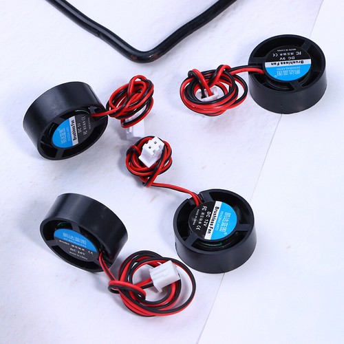 Mini 2510 25*10MM DC 5V 9V 12V 24V Round 2-Pin Cooler Notebook Cooling Fan - Photo 12/16