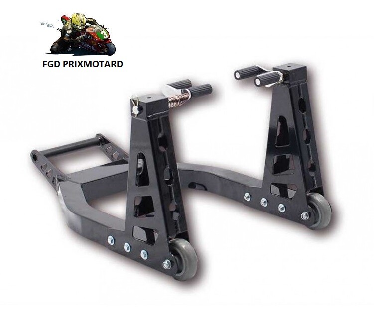 Bequille atelier moto avant racing aluminium Suzuki pour changement pneu