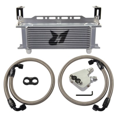 13 Row AN10 Engine Oil Cooler Kit Bolt On 97-04 Chevrolet Corvette C5 LS1 LS6