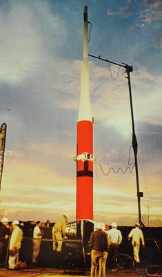 1960's Navy's Polaris Flight Test Vehicle Missile Cape Canaveral Promotional P37