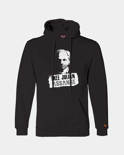 Free Assange Hoodie – Made in America - Picture 3 of 4