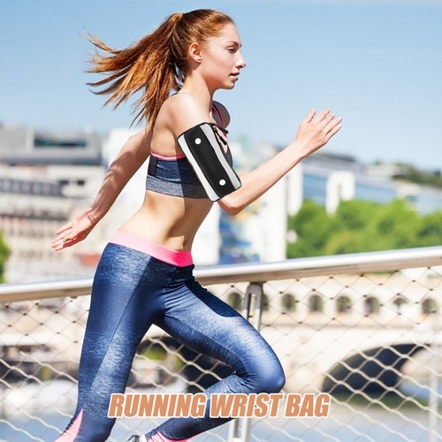 Sports Phone Arm Bag Men and Women Fitness Running Cellphone Armband - Photo 9 sur 12