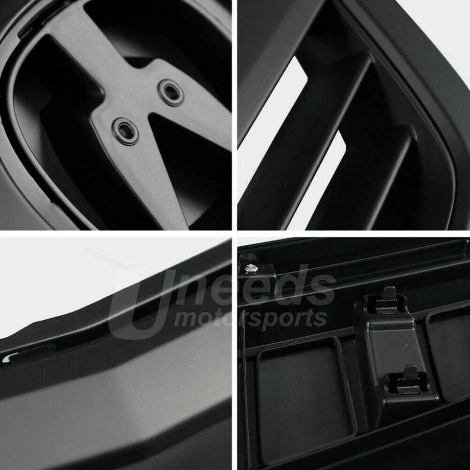 Parachoques delantero negro brillante para Acura TSX 2011-2014 montaje rejilla superior Foto 4 de 4