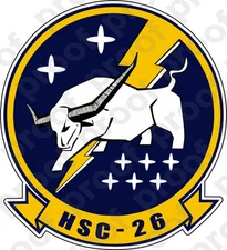 STICKER USN HSC 26 CHARGERS A