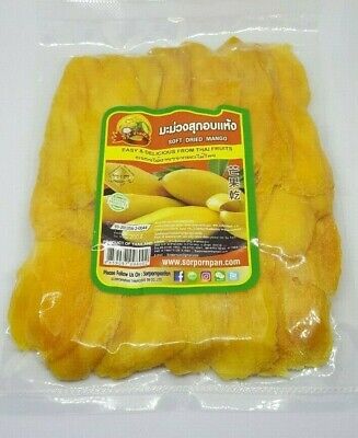 DRIED MANGO 1 KG NATURAL FRUIT HEALTHY SNACK THAI FOOD DELICIOUS THAILAND#1