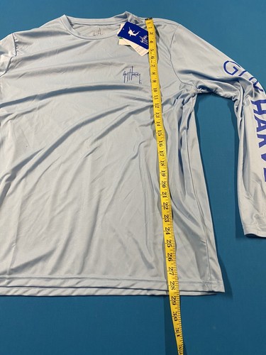 NEW GUY HARVEY Large Wicking Performance long sleeve Shirt Fishing NWT - Picture 3 of 5
