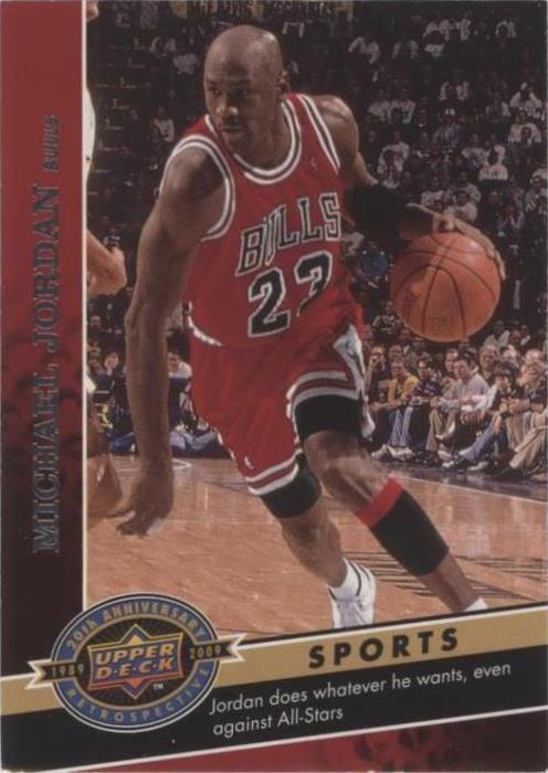 2009 Upper Deck 20th Anniversary Retrospective - Michael Jordan