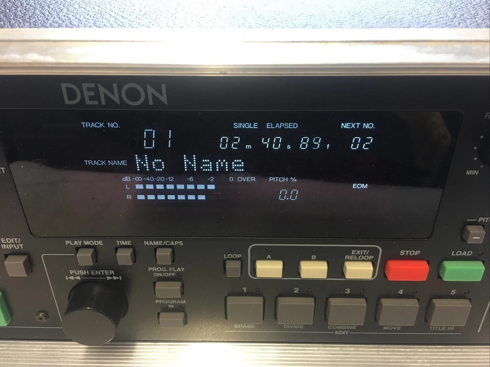 DENON DN-M2000R High-End Minidisc Recorder inkl. Transport Case - vom Händler - Bild 3 von 4