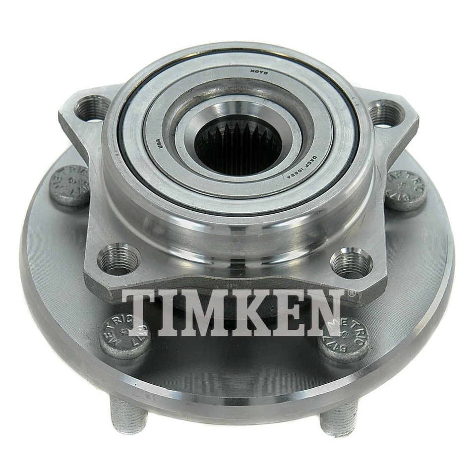 Conjunto de cojinete de rueda y buje delantero Timken para Mitsubishi Eclipse 1995-2005 Foto 2 de 4