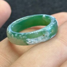WONDERFUL ANCIENT ROMAN JADE INTAGLIO SIGNIT RING
