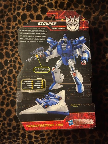 Transformers Scourge Generations Deluxe Class New Hasbro Decepticon - Picture 2 of 2