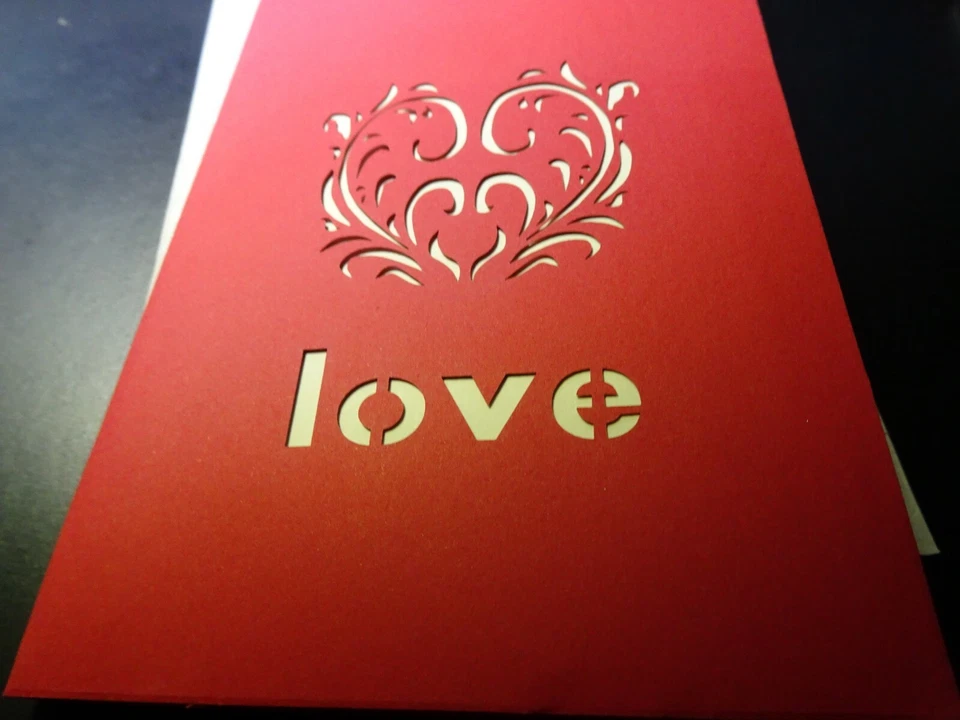 Happy Valentine's Day! 1 Pop-Up Love, and 1 Happy Birthday (Trees), both 4" x 6" - Image 2 of 3