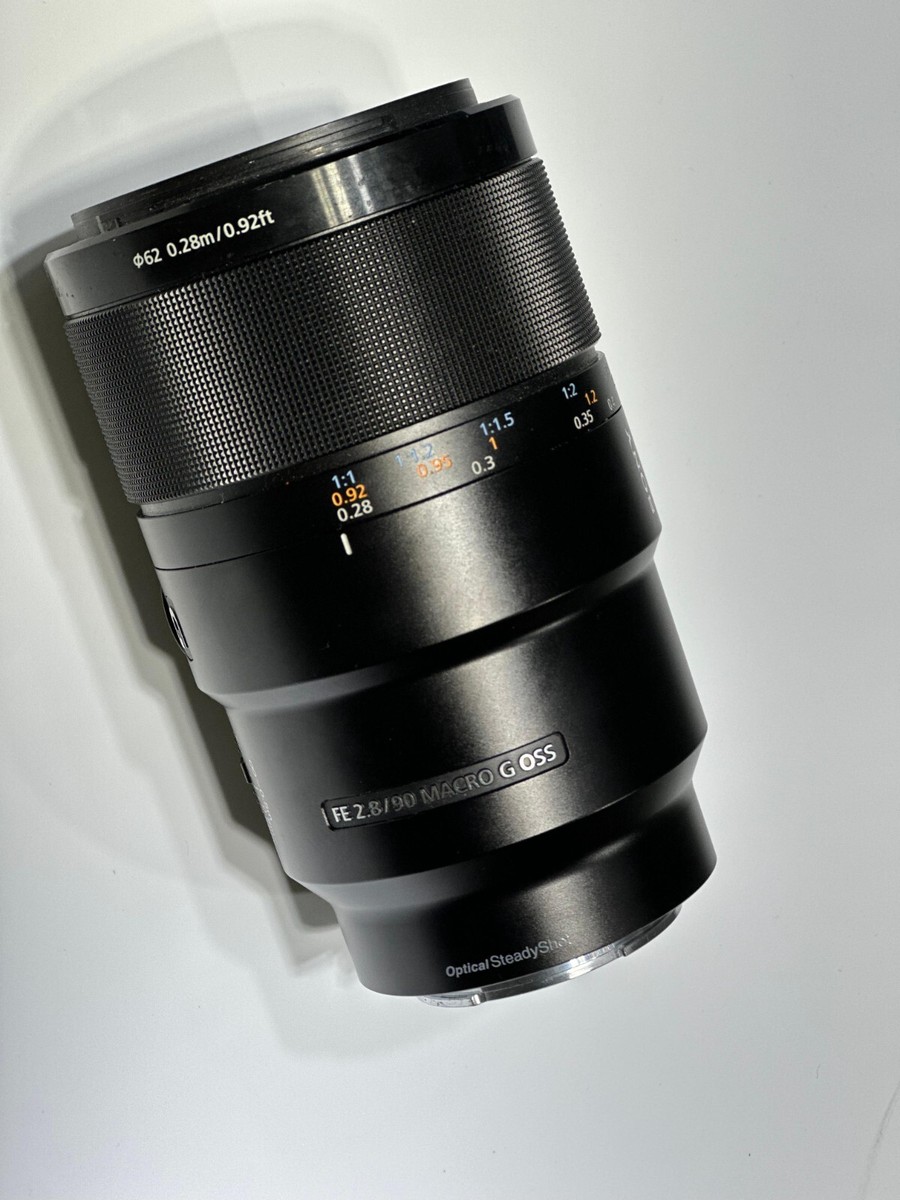 Sony FE 90mm f/2.8 Macro G OSS Lens ONLY | eBay Sony FE 90mm f/2.8 Macro G OSS Lens ONLY | eBay