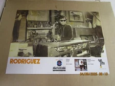 RODRIGUEZ Catalog Reissues Promo Poster New! Unused! 2008 Light In The Attic