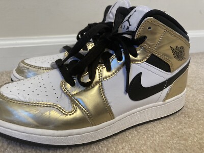 jordan 1 metallic gold stock x