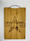 Dallas cowboys laser engraved bamboo high quality cuttingboard pop gift