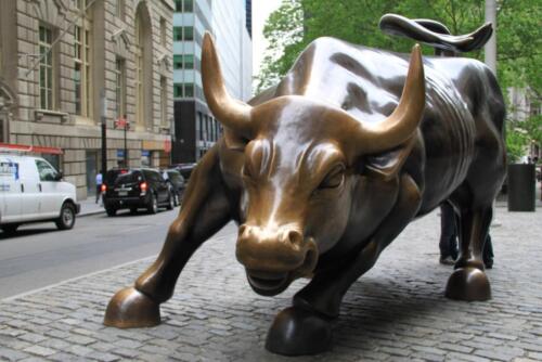 WALL STREET BULL GLOSSY POSTER PICTURE PHOTO marke bowling green 2210 - Picture 1 of 1