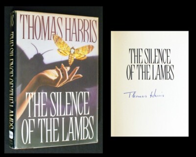 SIGNED - THE SILENCE OF THE LAMBS, Thomas Harris, Not Incribed (Anthony Hopkins)