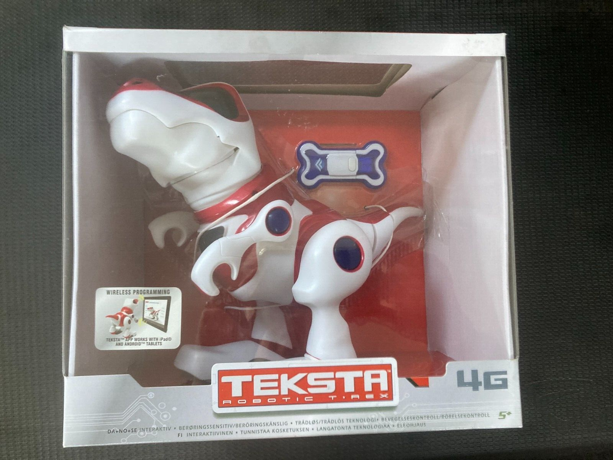 Teksta Robotic T-rex Dinosaur Interactive Robot Toy for sale