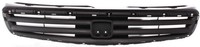 Grille For 99-2000 Honda Civic Textured Black Plastic on sale Grille For 99-2000 Honda Civic Textured Black Plastic on sale