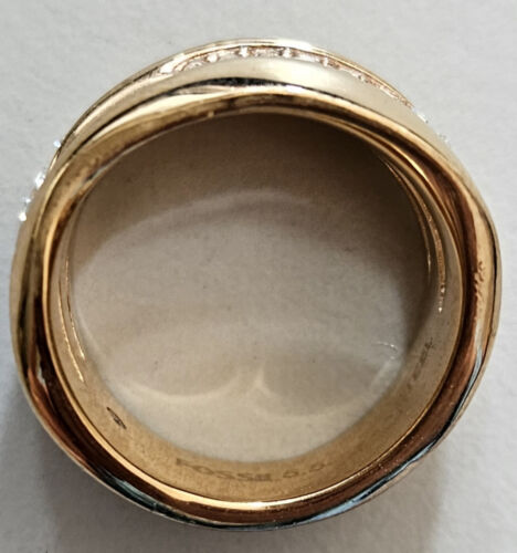 Wunderschönes Ring FOSSIL, Rose-Goldfarbig, Steine, Vintage, Neuwertig - Bild 8 von 8