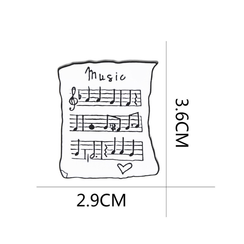 3 Pcs Cartoon Brooch Metal Breast Pin Novelty Breastpin Enamel Pin