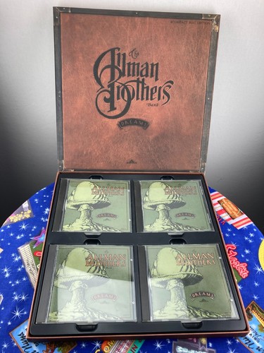 The Allman Brothers Dreams 4 Disc Box Set 1989 Complete With Booklet See Video - Picture 2 of 11