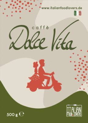  La Dolce Vita * Kaffeebohnen * 60% Arabica + 40% Robusta - 500 GR ( 29,98 / KG)