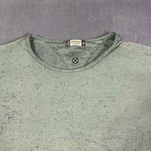 Camicia alla moda adulto M verde manica corta invecchiata ellenica made in Greece uomo - Foto 2 di 12