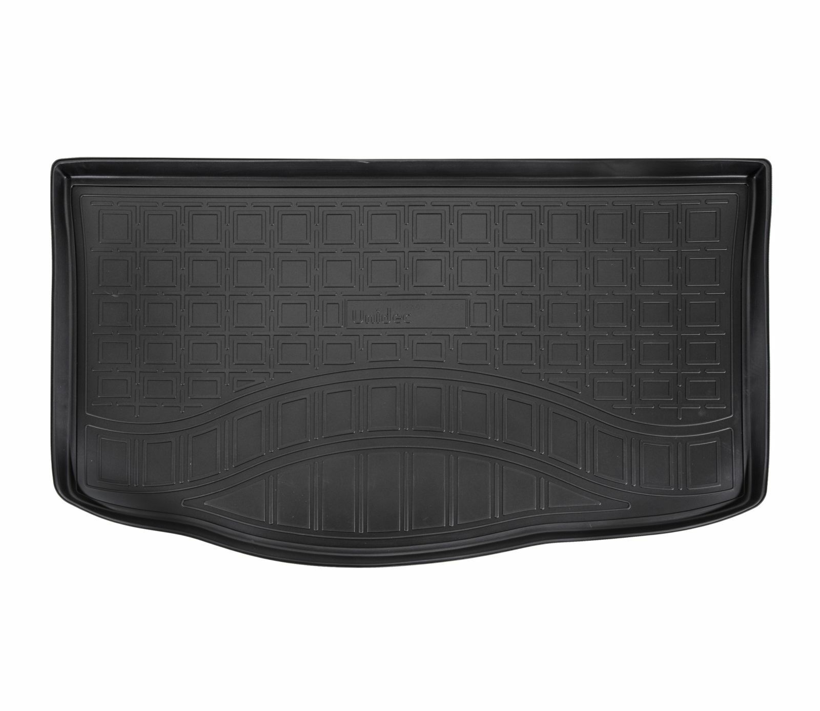 Tapis de coffre en caoutchouc TPE pour Kia Picanto de 2017 à 2026 noir