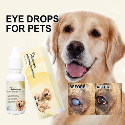 Eye Drops For Pet Anti Bacterial Viral & Fungal & Eye Car  Infections Cat T0K8
