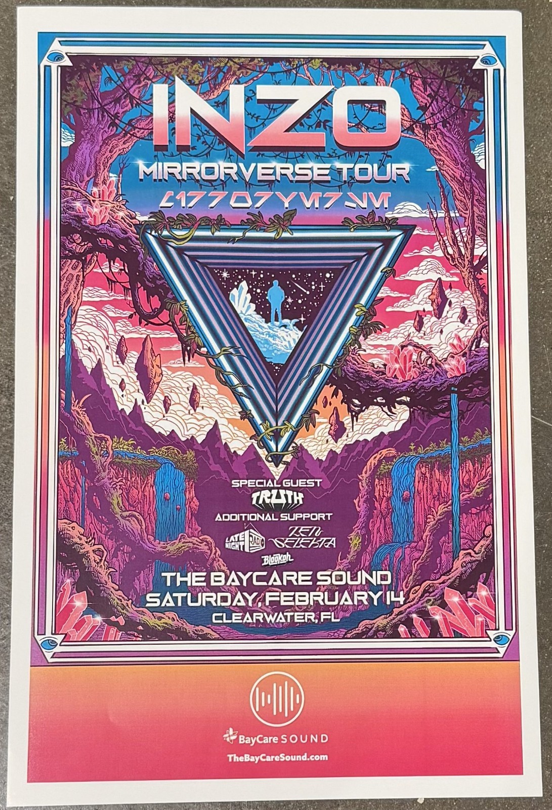 Mirrorverse Tour At The BayCare Sound 11x17 Concert Poster Free Us Shipping