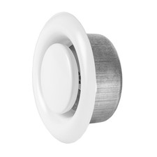 CASAFAN ATVM 200 200mm Round Exhaust Ventilation Diffuser White Ceiling Wall