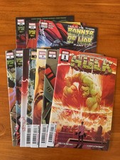 Hulk Vol5 1-8 (2022) + Thor 24-26 full Banner of War run  11 issues Cates Ottley