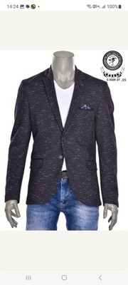 Herren Sakko Mondo C-3220 Neu Blazer Jacke Gr M-XXL Dunkelblau Casual Elegant
