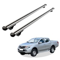 DachträGer Passend FüR Mitsubishi L200 Ab Baujahr 2006 V1 In Silber