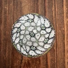 Vintage Italian Millefori  Glass Paperweight Murano Italy