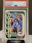 2024 Score Drake Maye Protential ROOKIE PSA MINT 9 NICE ROOKIE CARD TO HAVE!!!!!