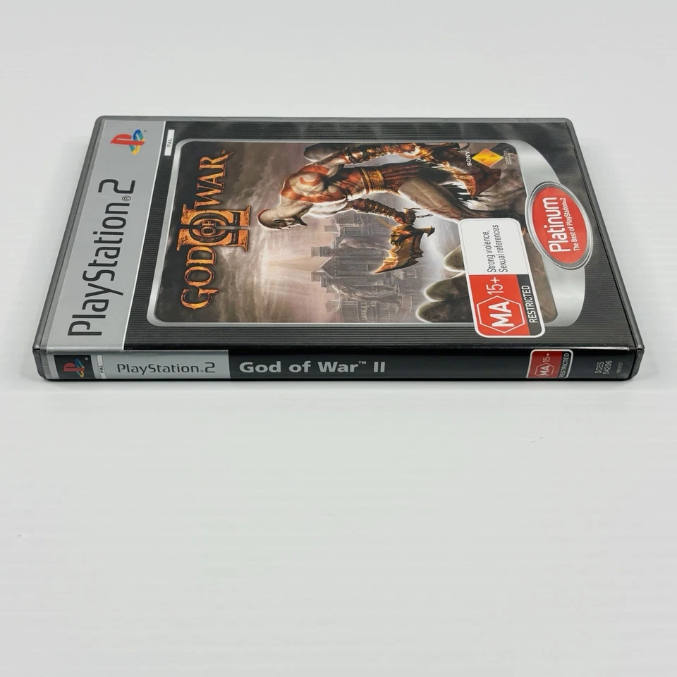 God Of War II 2 PS2 PlayStation 2 PAL Complete With Manual Tracked Postage - Image 3 of 4
