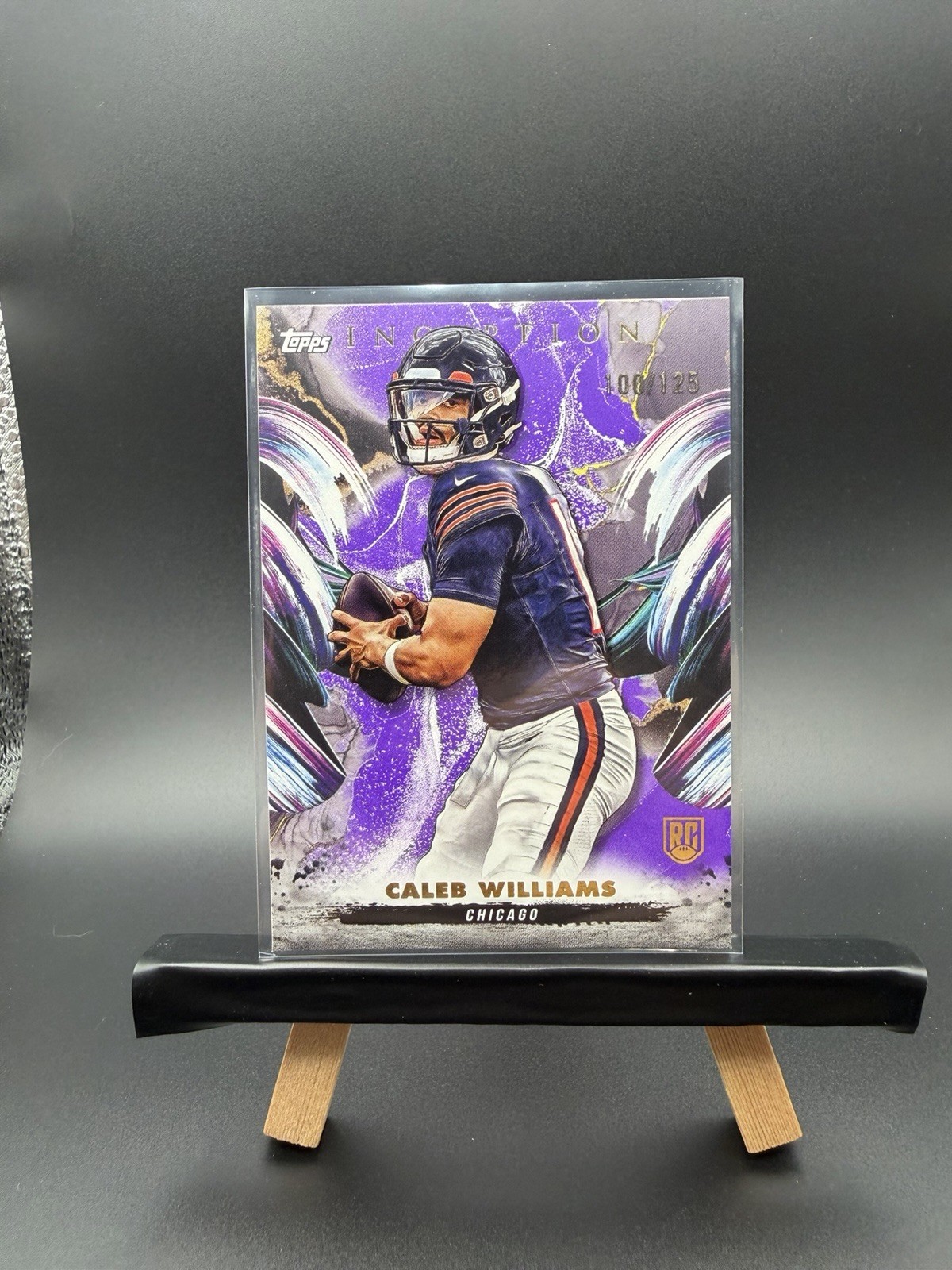 2024 Topps Inception - Caleb Williams #157 Purple /125 (RC)