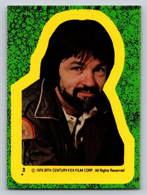 Battlestar Galactica  Captain Dallas 1979 Topps Sticker #3