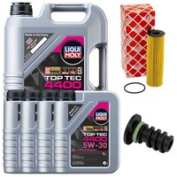 MotoröL Filter Set 5W-30 Liqui Moly 9 Liter + Schraube FüR Mercedes Vito W447