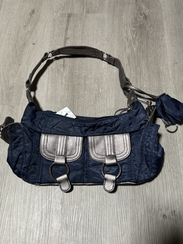 Avon blue silver shoulder bag