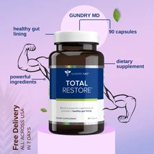 Gundry MD Total Restore Gut Lining Support, Digestive Supplement 90 capsules