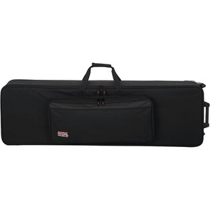 Gator GK Lightweight Keyboard Case on Wheels Slim 88 Key LN