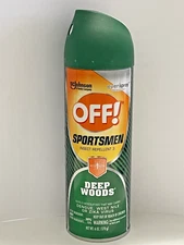 SC Johnson OFF! Sportsmen Deep Woods Dry Insect Repellent 3 (4 oz) Bug Spray