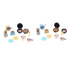 1/12 Miniatur-Puppenhaus-K&uuml;chenset, Miniaturm&ouml;bel, Spielzeug f&uuml;r Geschenke
