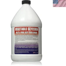 SMPLY 99.7% Pure USP Food Grade Vegetable Glycerin - 1 Gallon for Skin & Soap