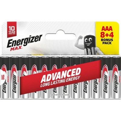 ENERGIZER Max DHP12 8+4 AAA Batterie